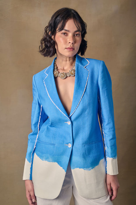 Blue Washed Blazer