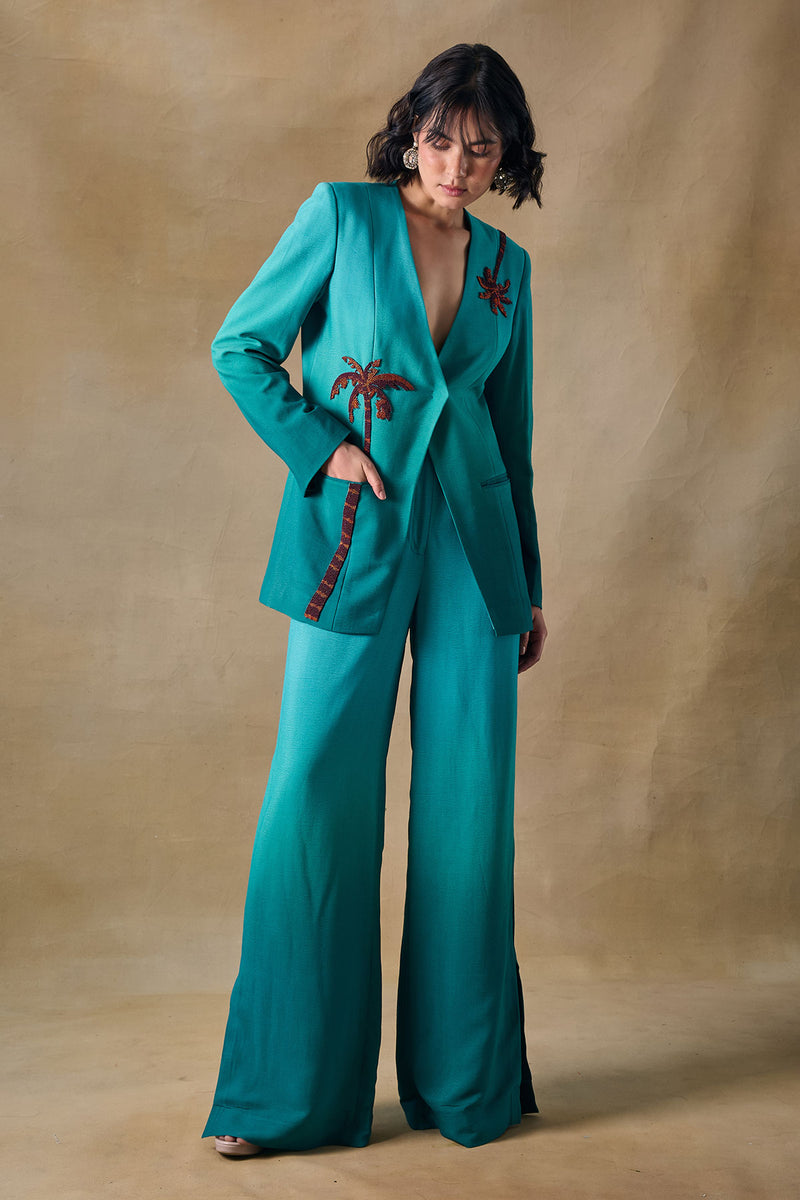 Palm Reverie Straight Pants