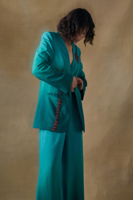 Palm Reverie Straight Pants