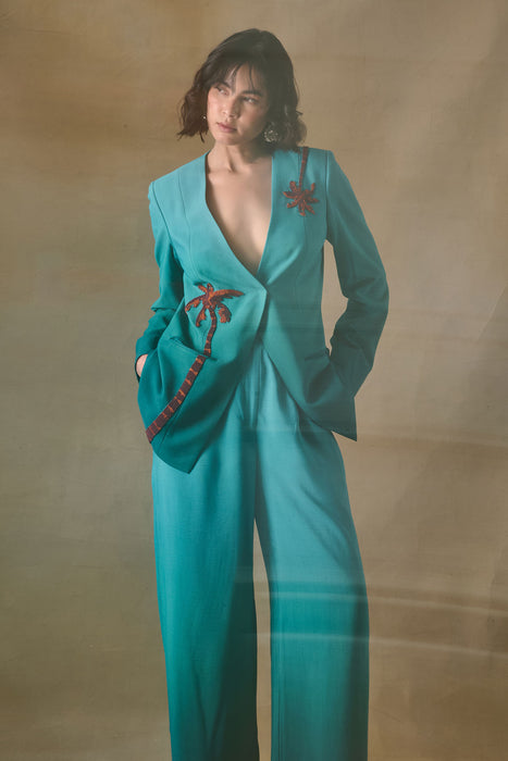 Palm Reverie Straight Pants