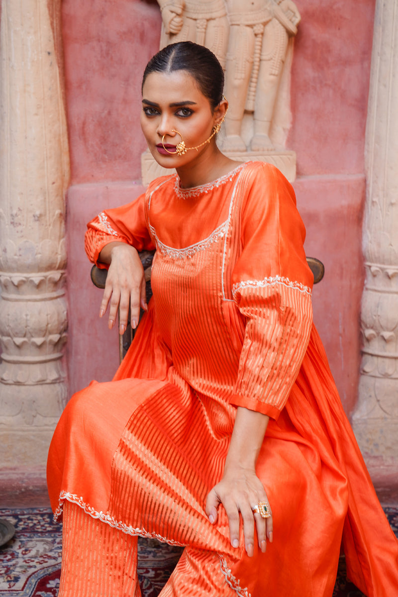 Kesari Kurta Set