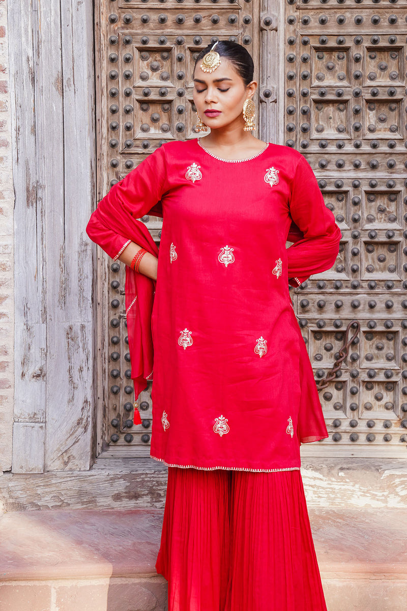 Sindoor Sharara Set