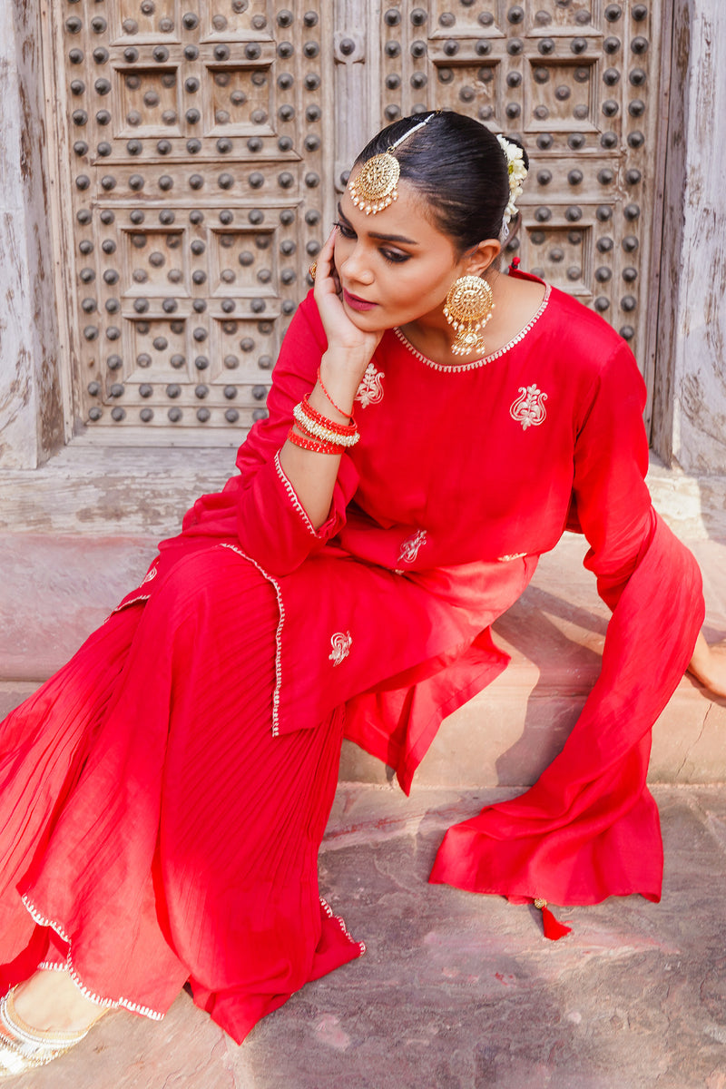 Sindoor Sharara Set