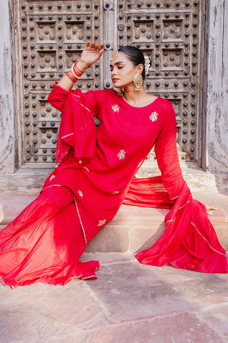 Sindoor Sharara Set