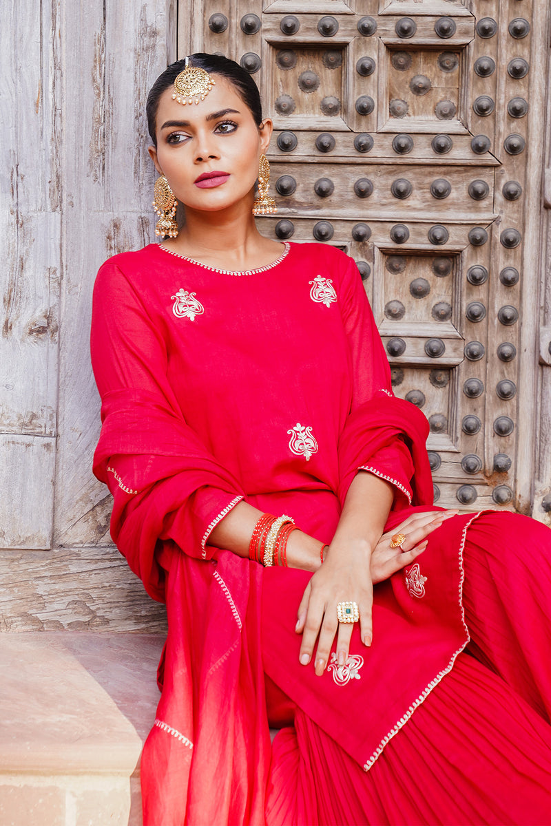 Sindoor Sharara Set