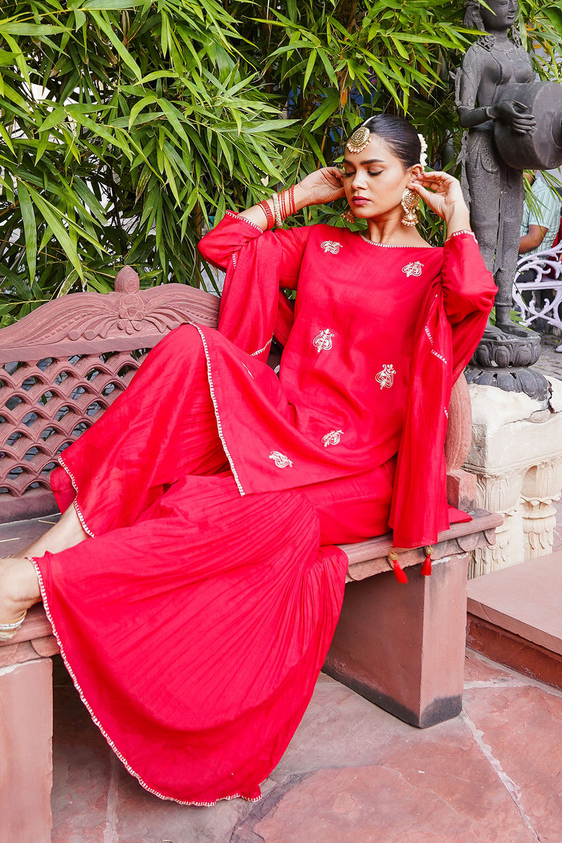 Sindoor Sharara Set