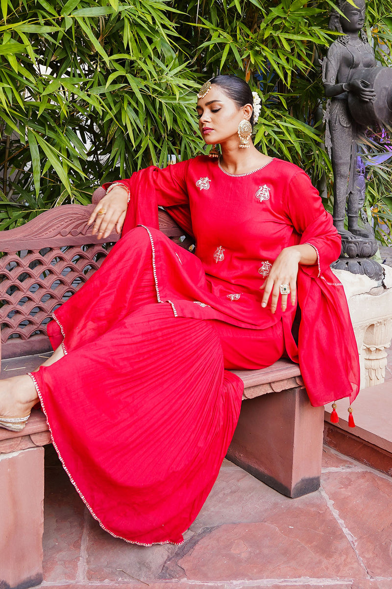 Sindoor Sharara Set
