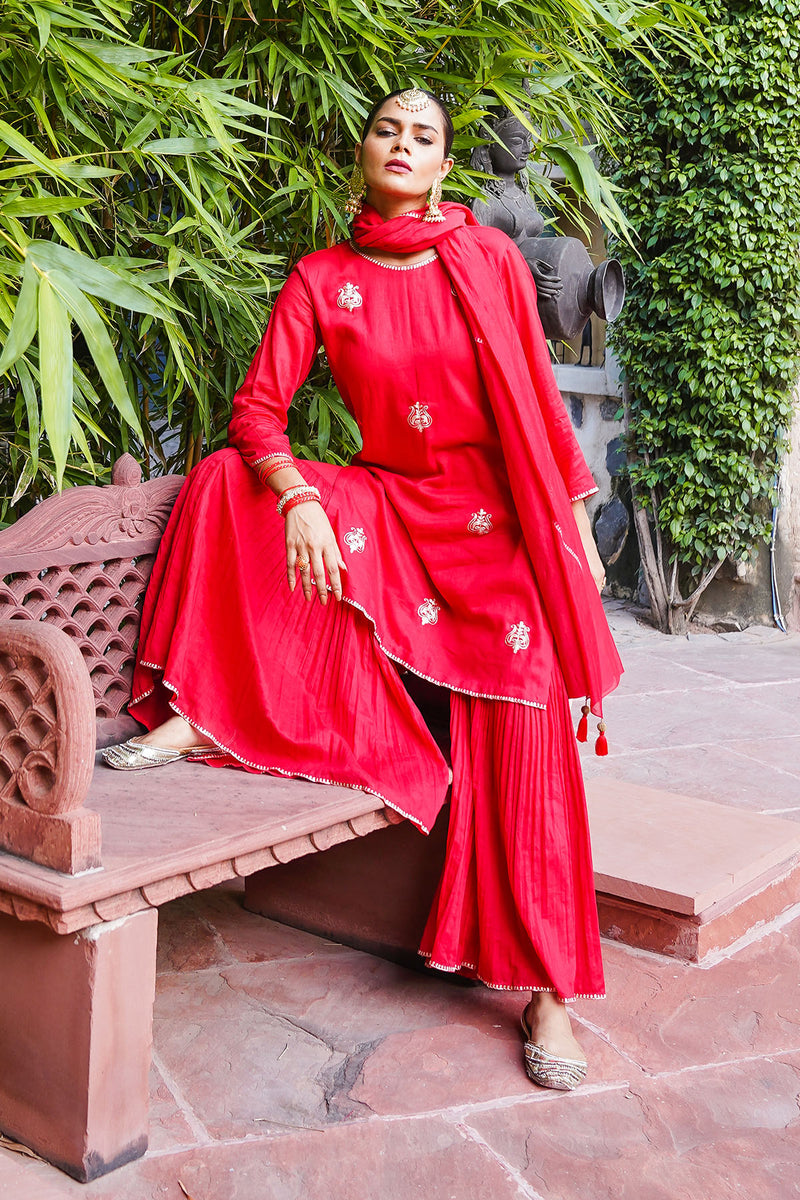 Sindoor Sharara Set