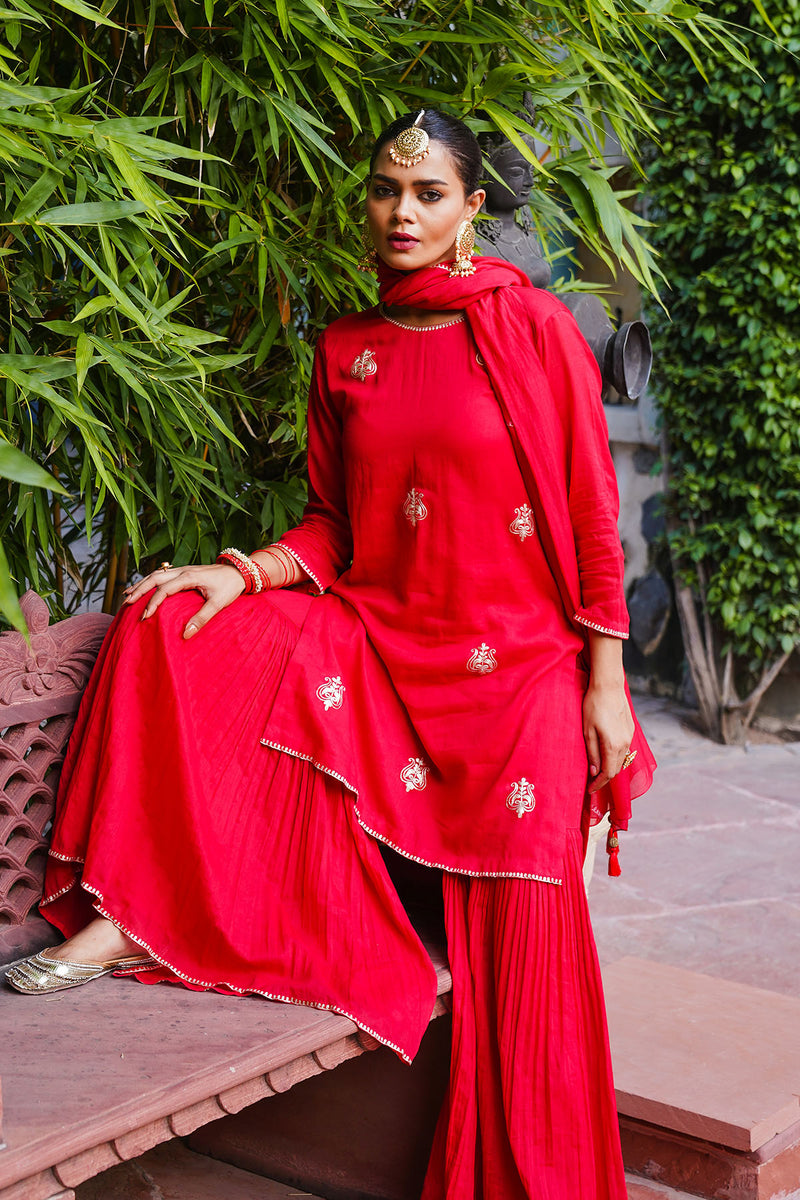 Sindoor Sharara Set