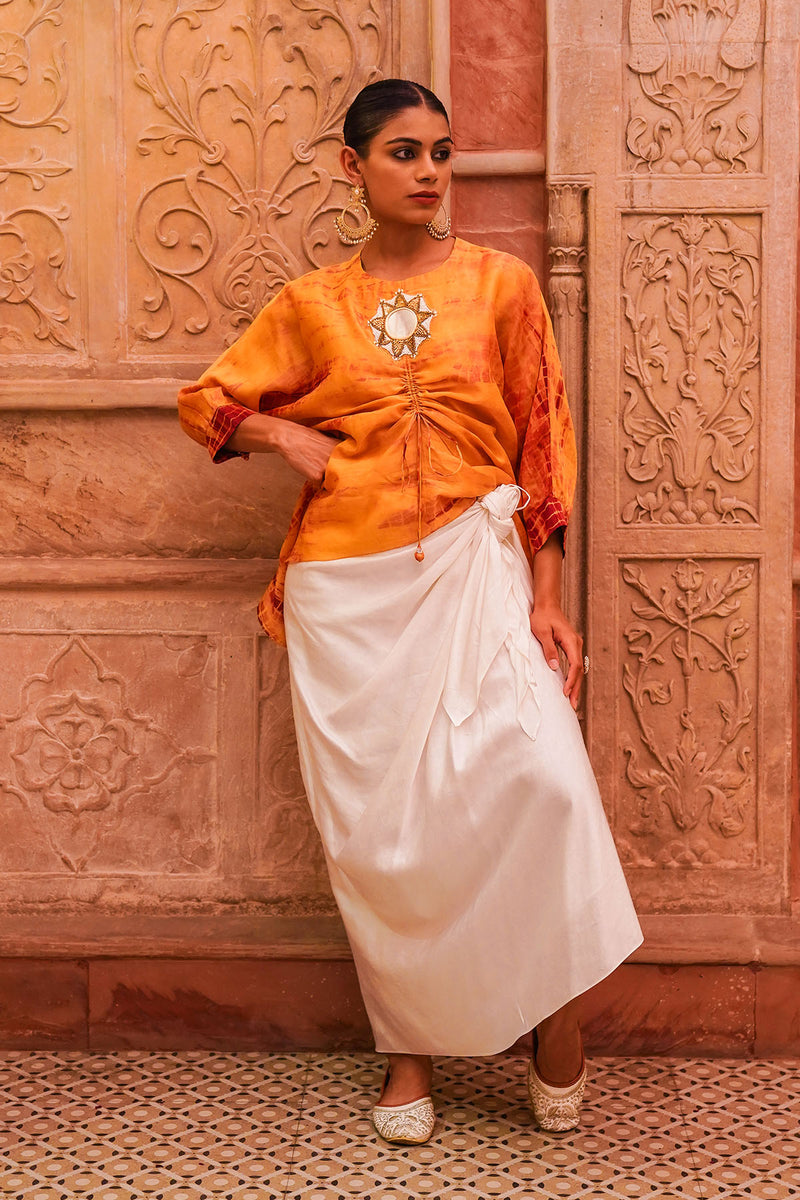 Sufiana Dhoti Skirt Set