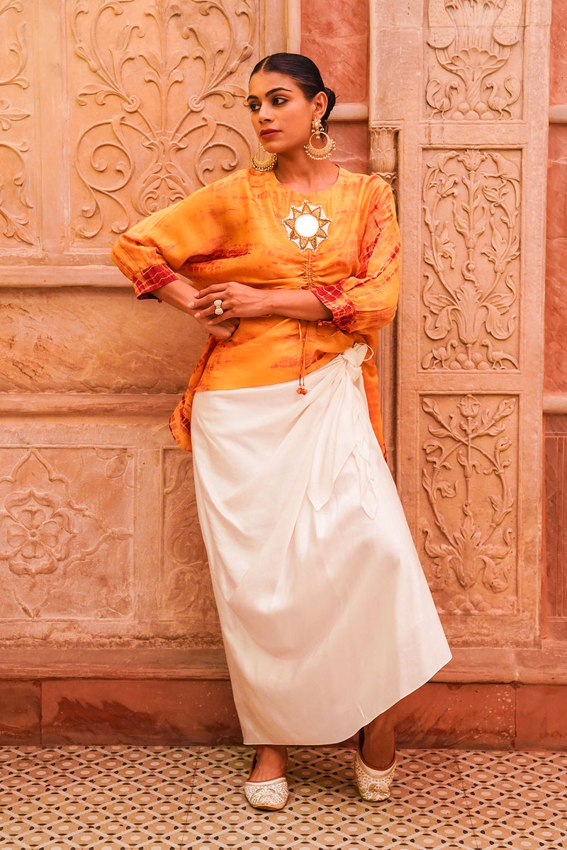 Sufiana Dhoti Skirt Set