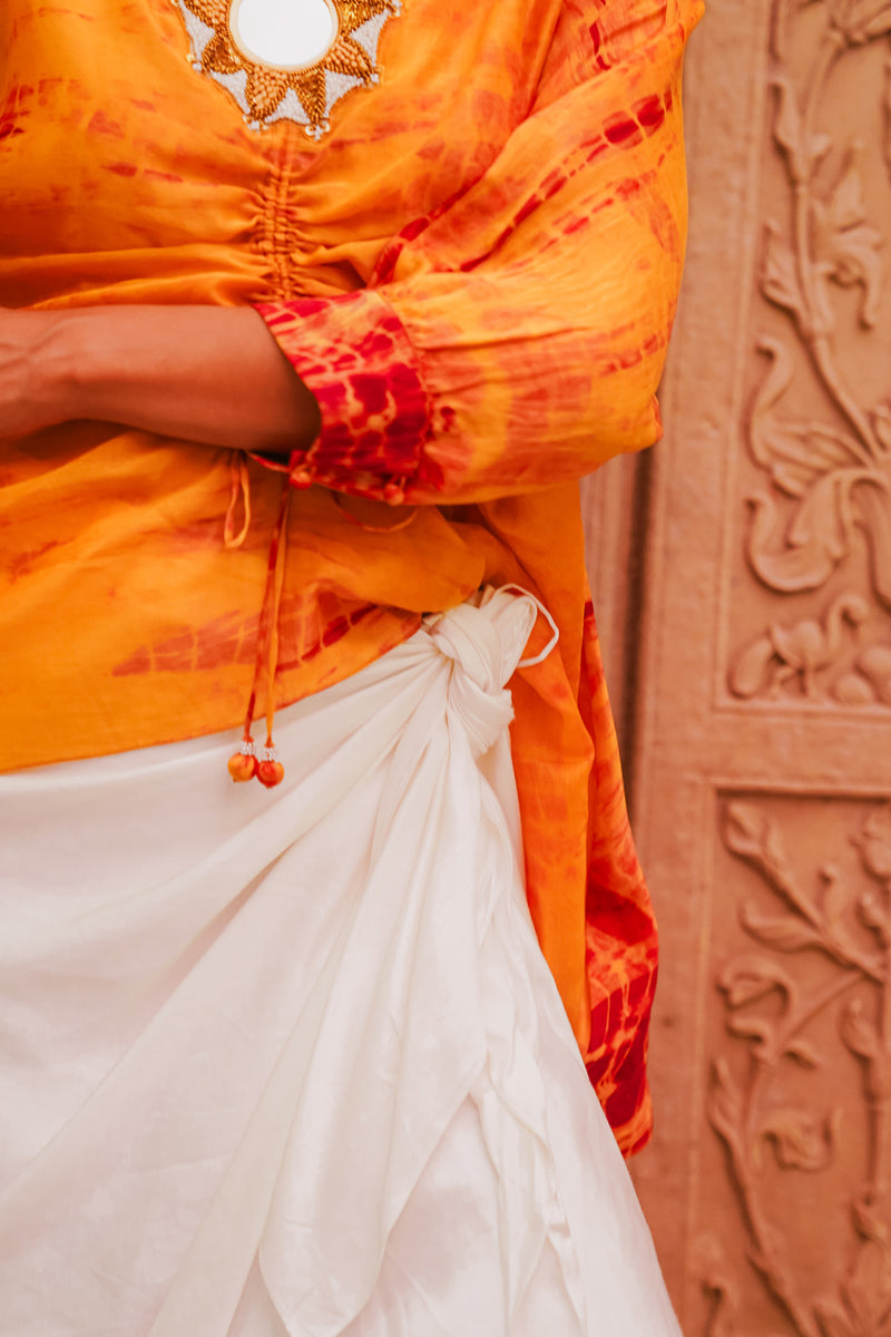 Sufiana Dhoti Skirt Set