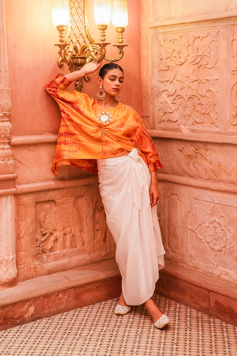 Sufiana Dhoti Skirt Set