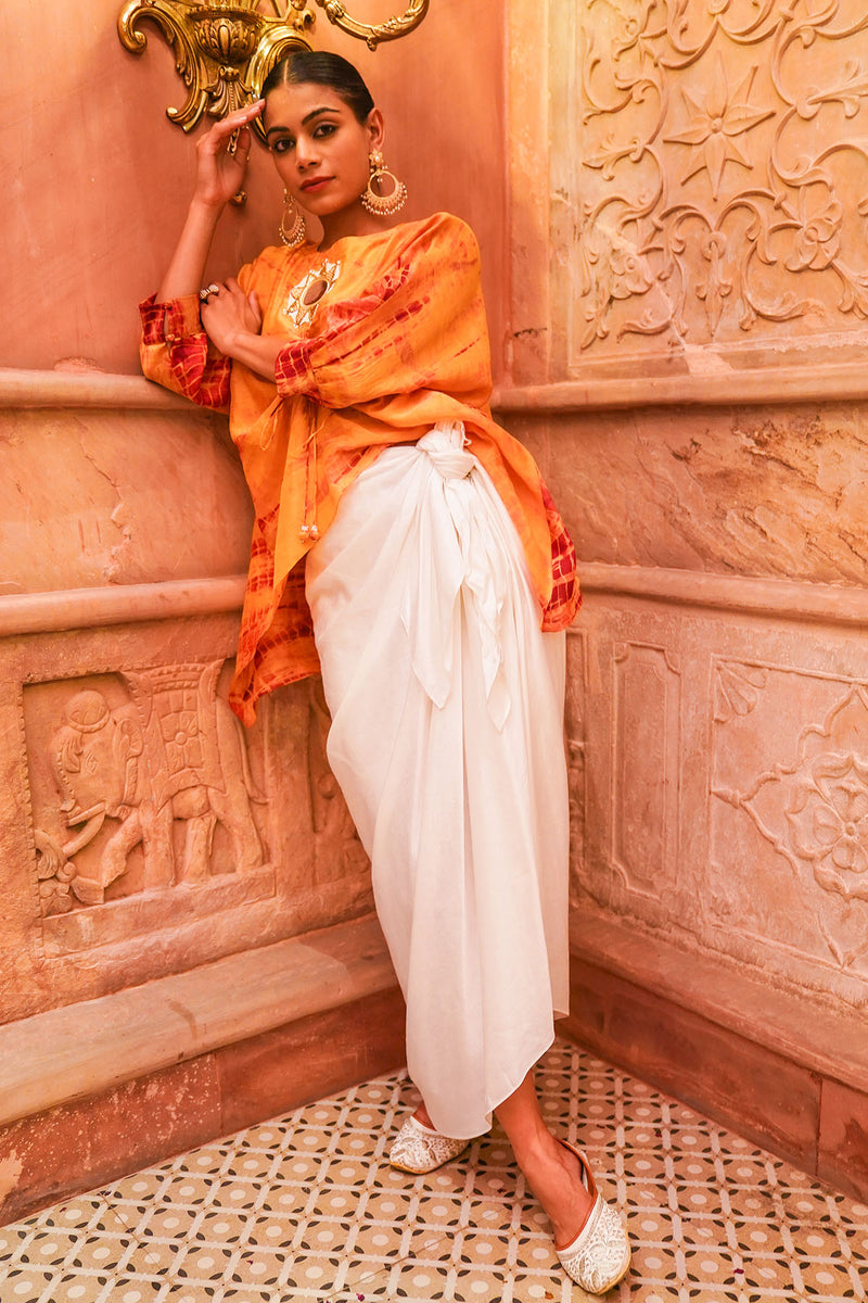 Sufiana Dhoti Skirt Set