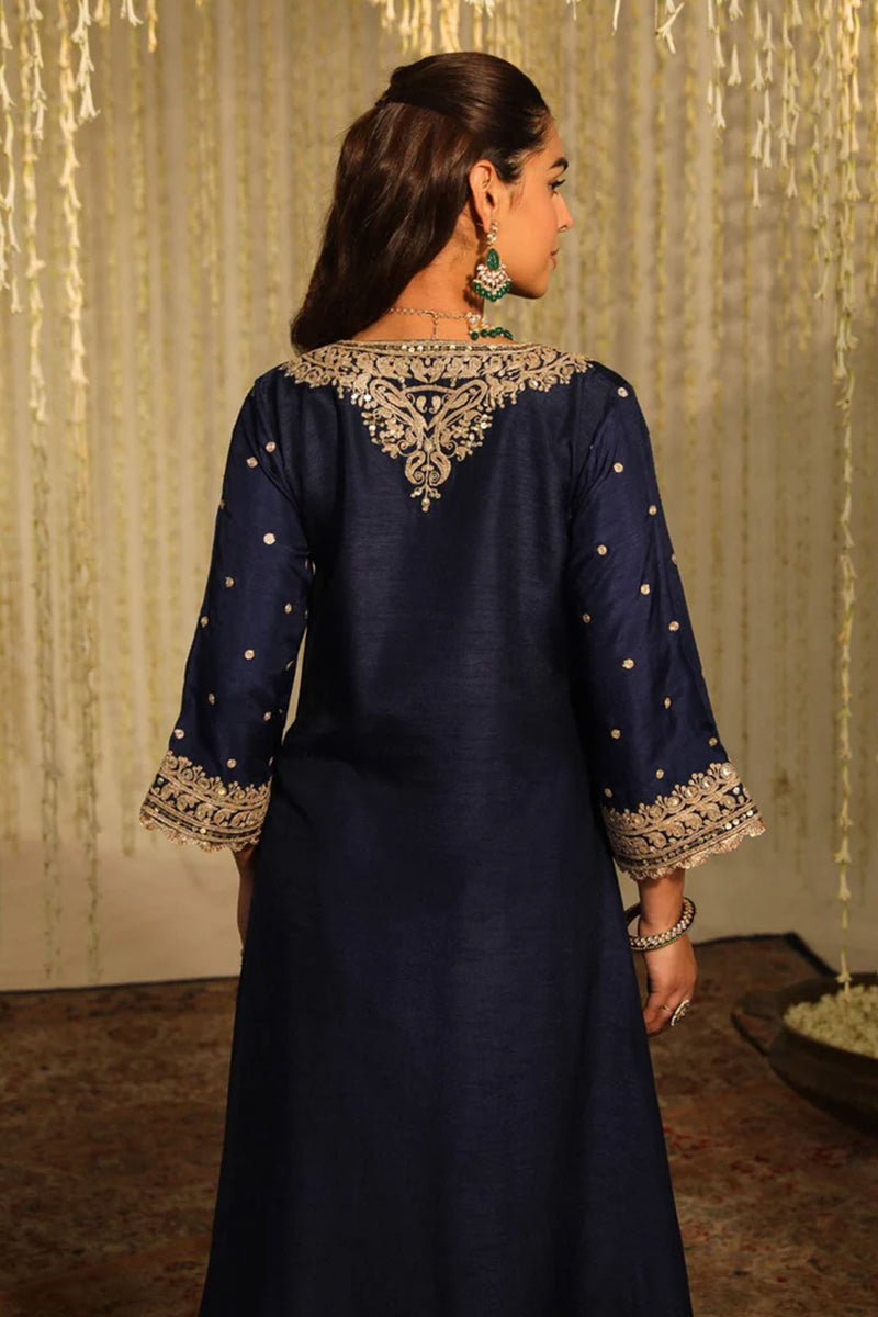 MYSHA-Long chauga with Salwar