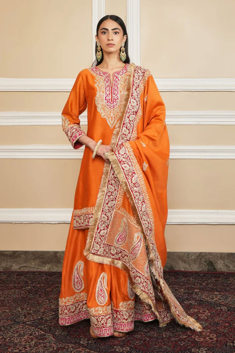 AMIRA-Kurta with Sharara and dupatta