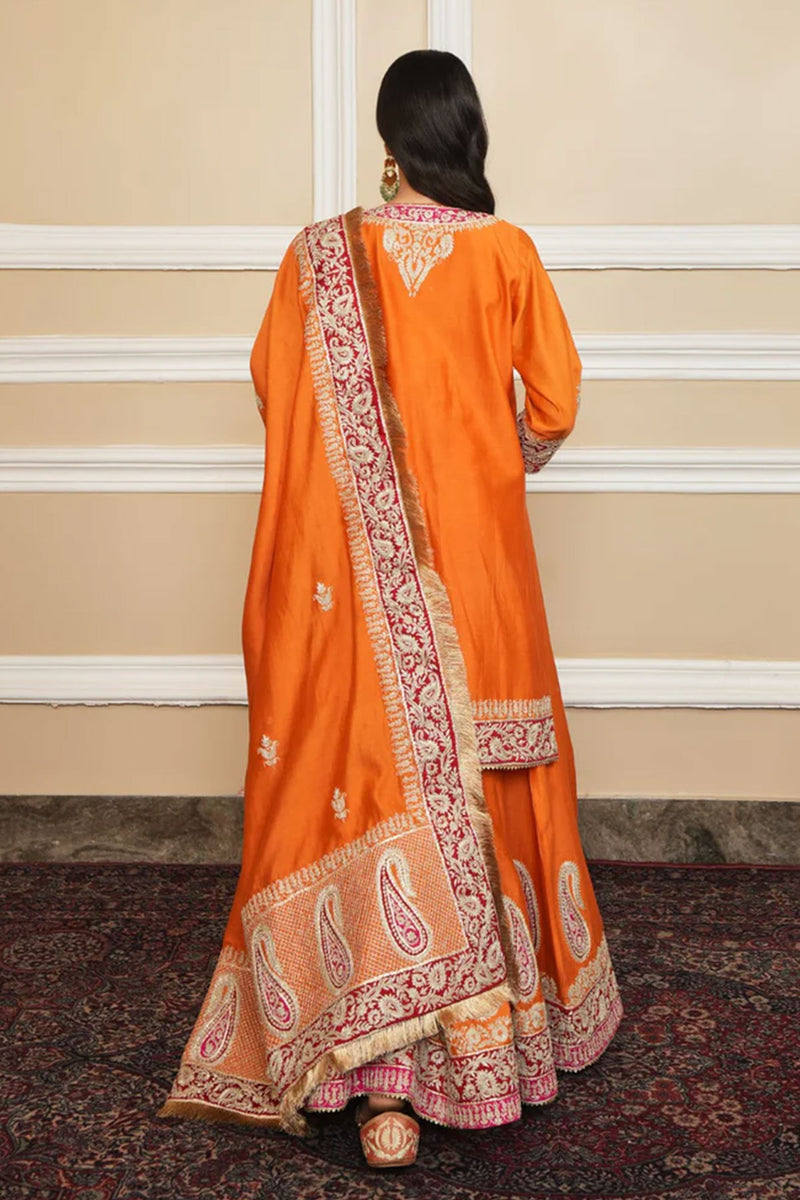 AMIRA-Kurta with Sharara and dupatta