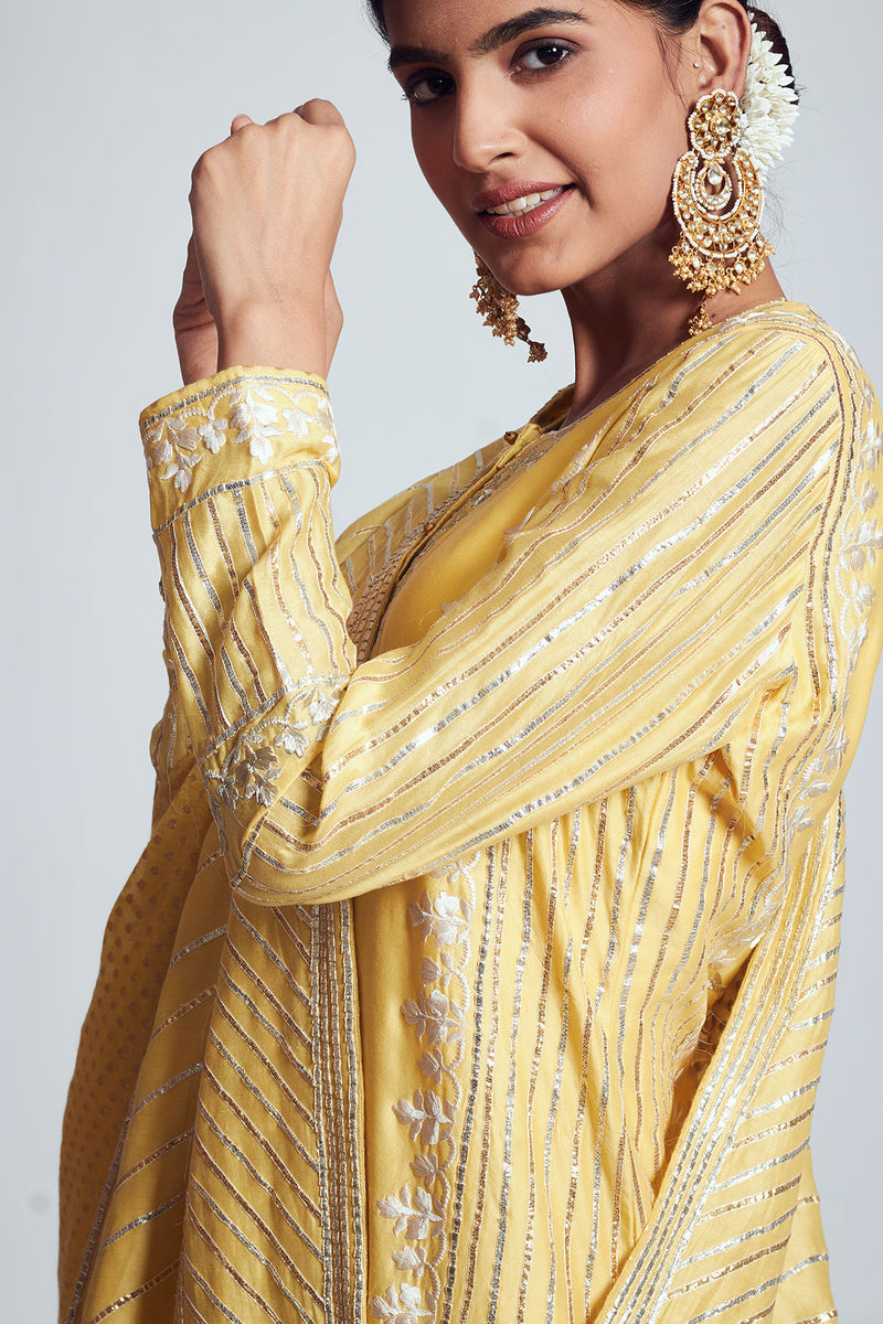 Sehar- Short kurta with garara and dupatta