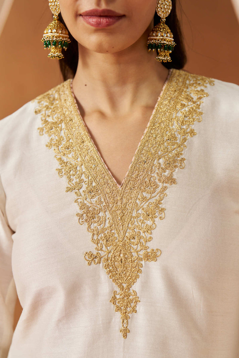 Liana Daisy Chauga with Salwar and Dupatta