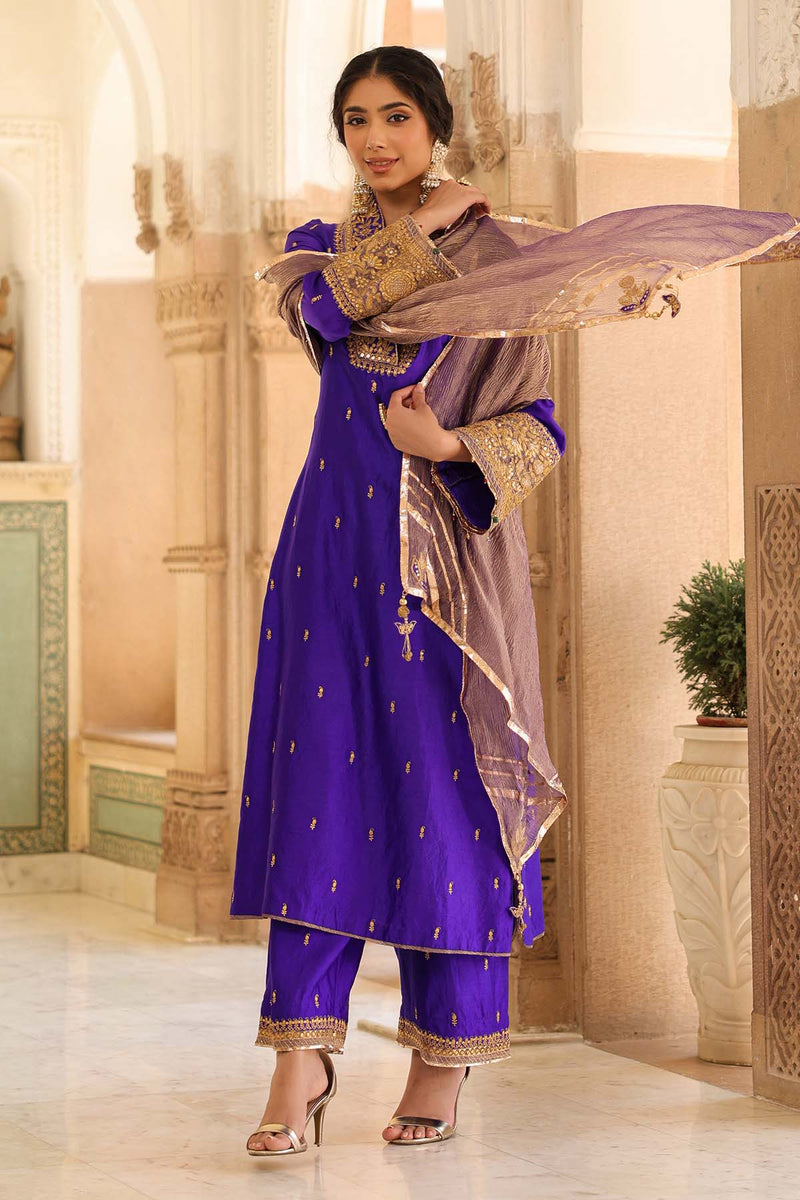 Riwayat Stand Collar Kurta Set