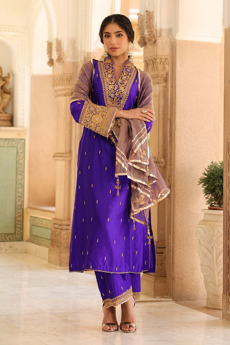 Riwayat Stand Collar Kurta Set