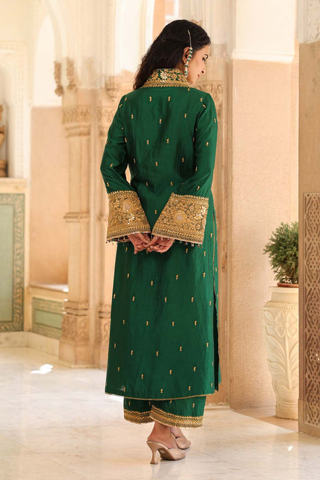 Riwayat Stand Collar Kurta Set