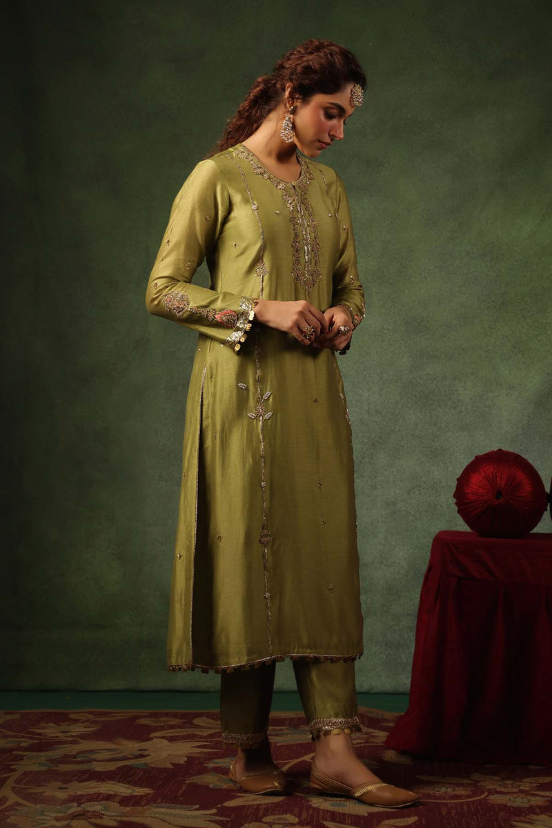 PAKEEZAH ZARDOSI PATTI BUTA JODA HARA