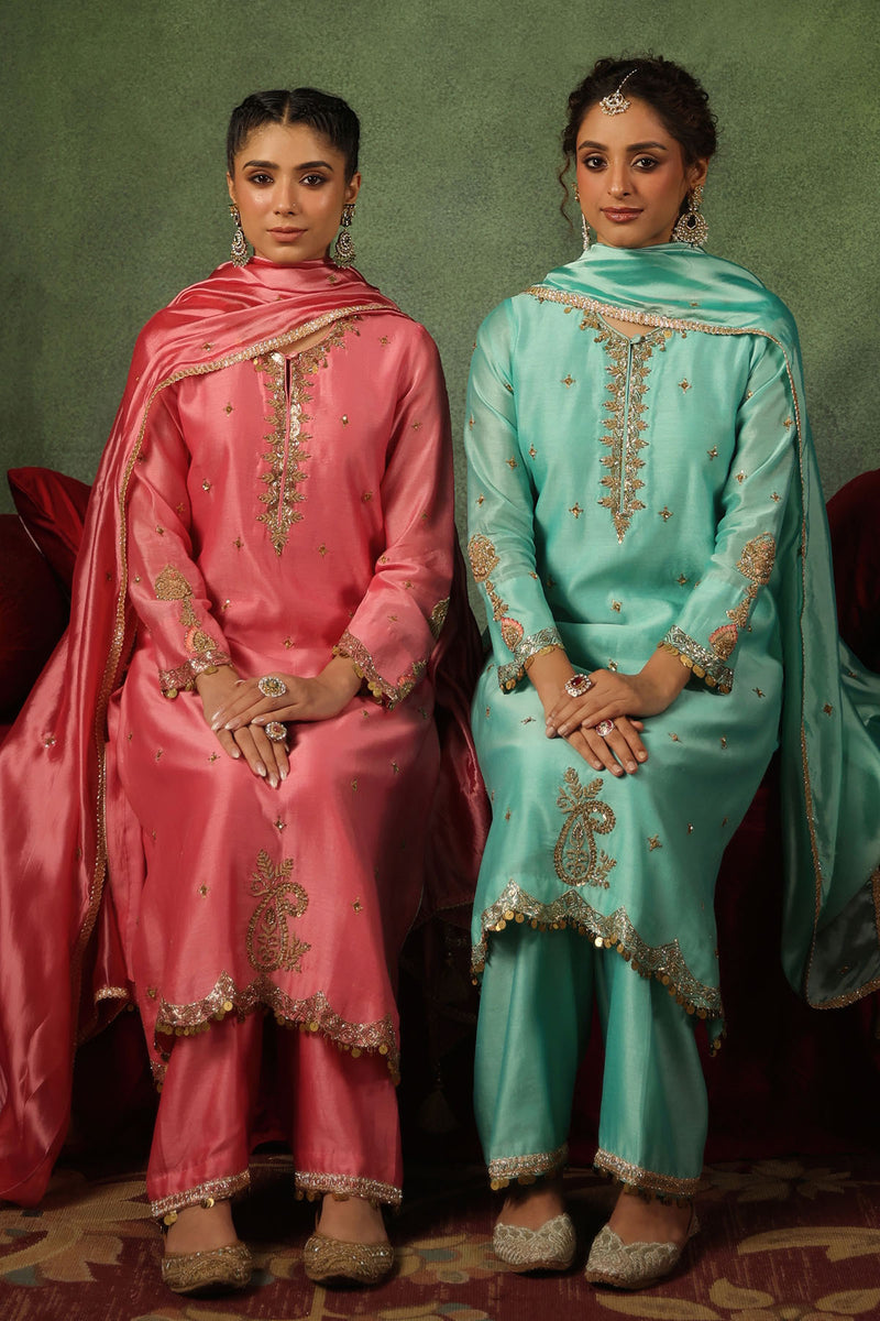 PAKEEZAH AMBI BUTA JODA GULABI