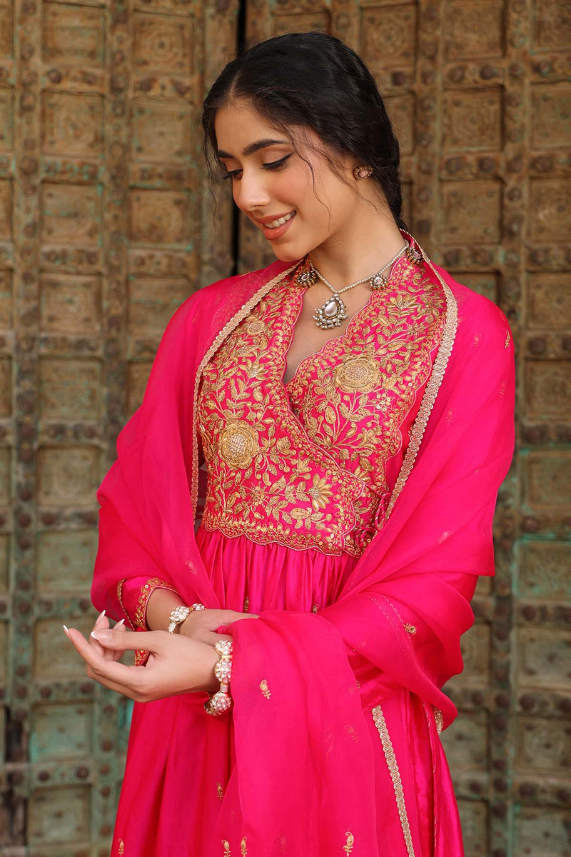 Riwayat Overlap Frockstyle Kurta Set