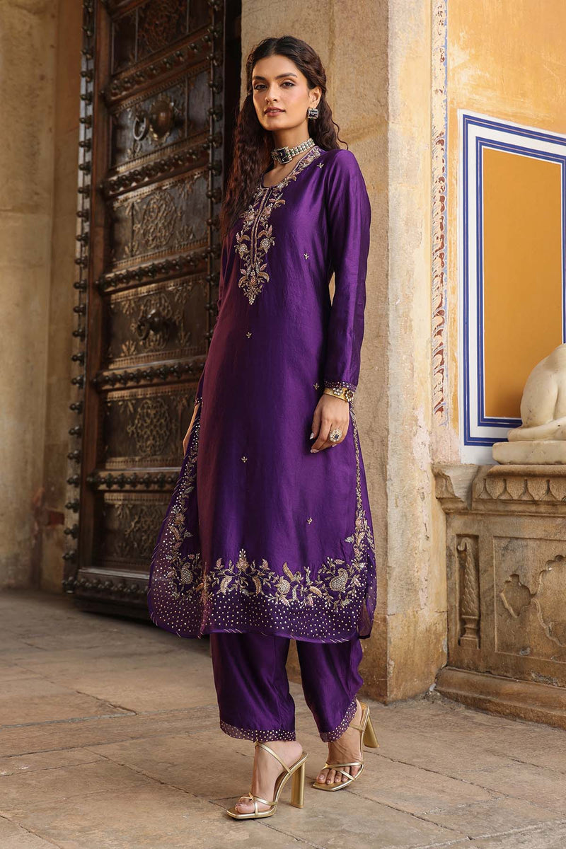Riwayat Heavy Long Kurta Set