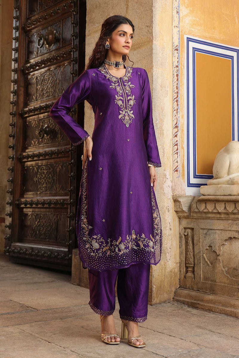Riwayat Heavy Long Kurta Set