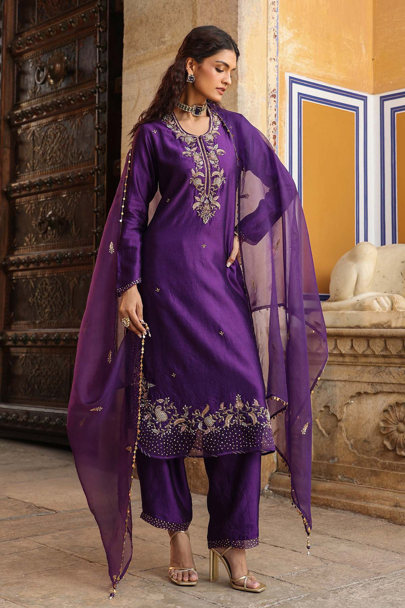 Riwayat Heavy Long Kurta Set