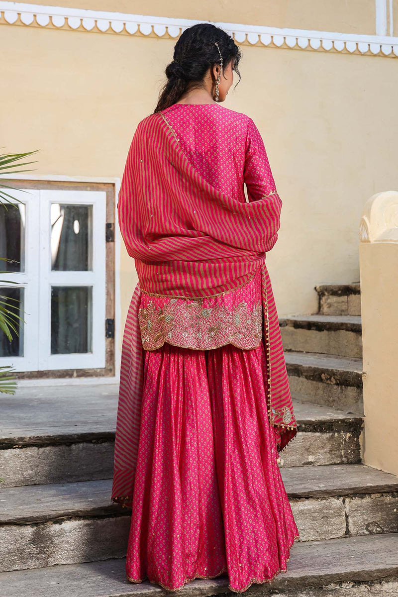 Riwayat Printed Sharara set