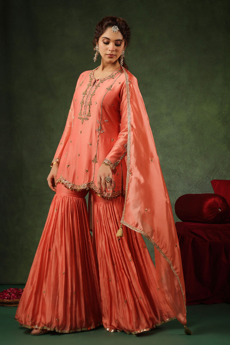 PAKEEZAH SHARARA JODA NARANGI