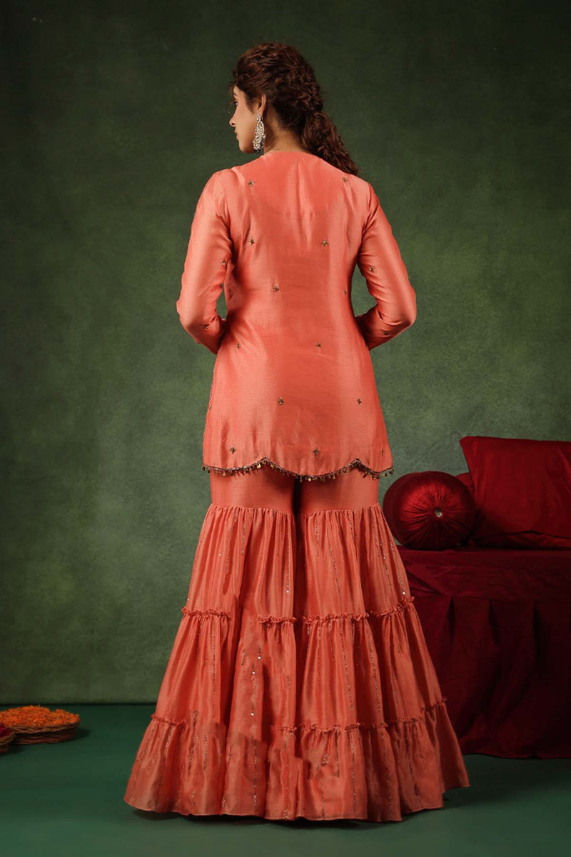 PAKEEZAH GHARARA JODA NARANGI