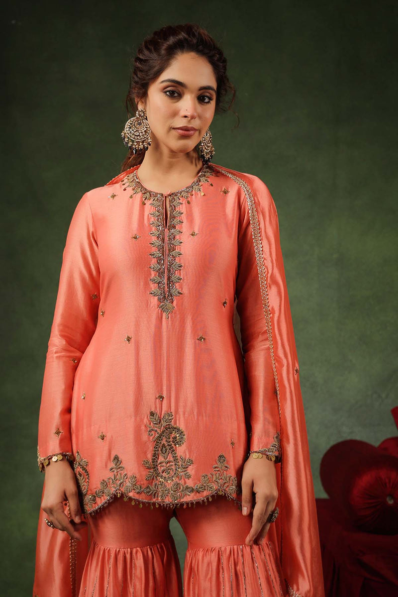 PAKEEZAH GHARARA JODA NARANGI