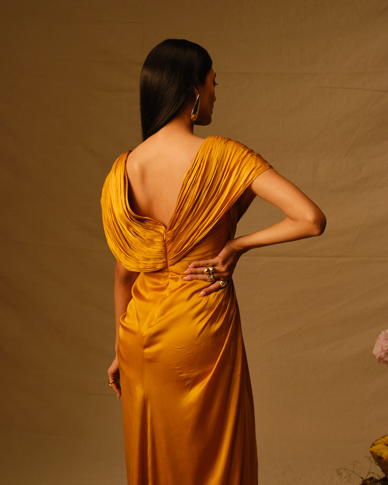 Golden Glow Dress