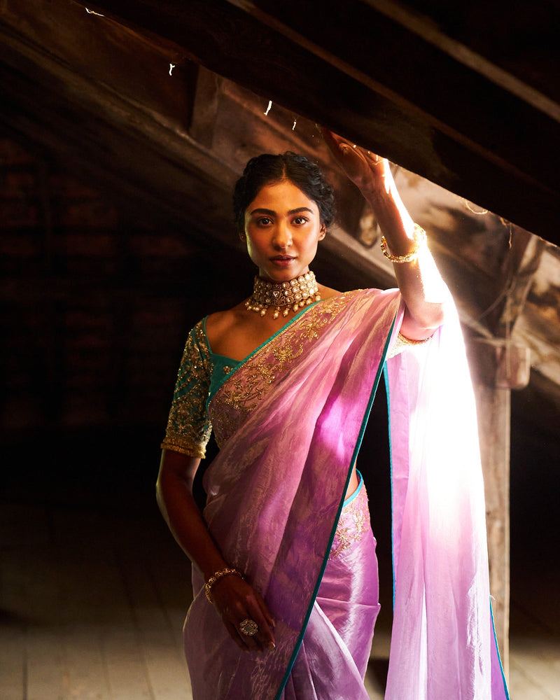 Varali saree and blouse