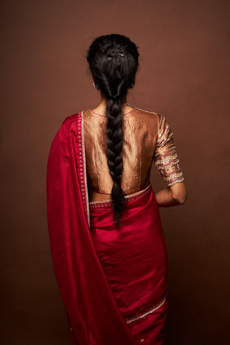 Varna tissue blouse - Copper