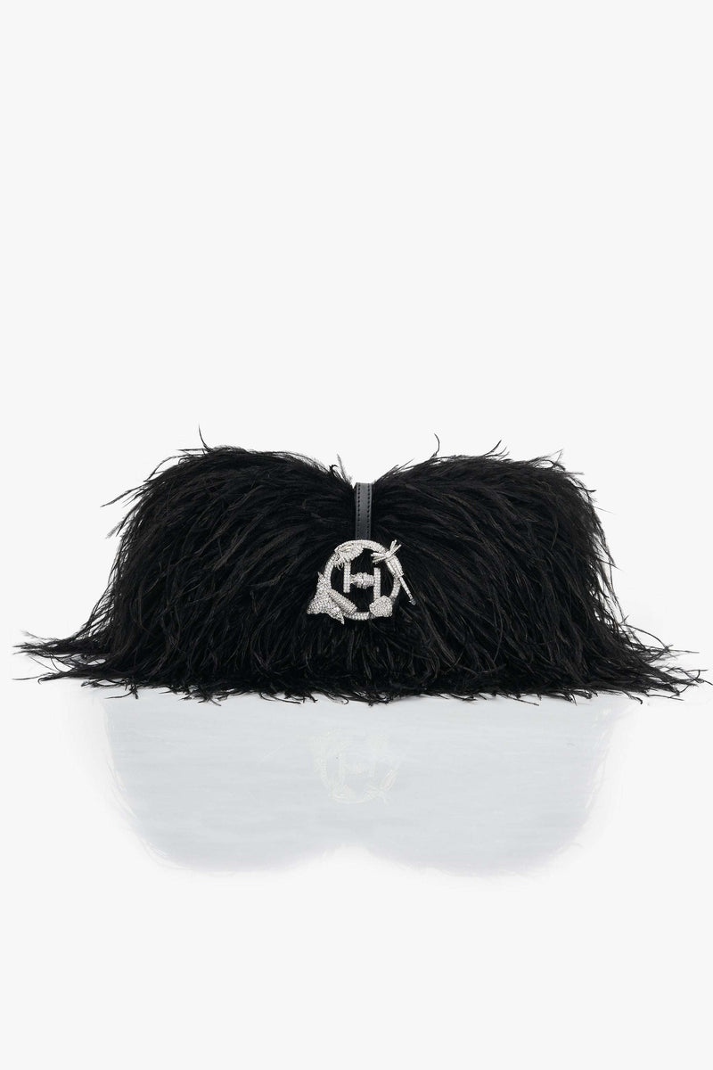 The Scarlet ‘Midi’ Bag in Caviar Black