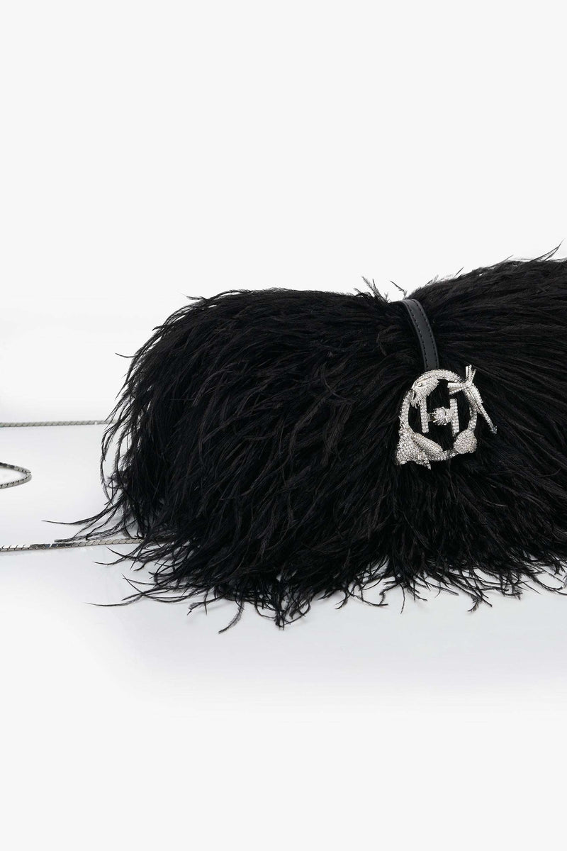 The Scarlet ‘Midi’ Bag in Caviar Black