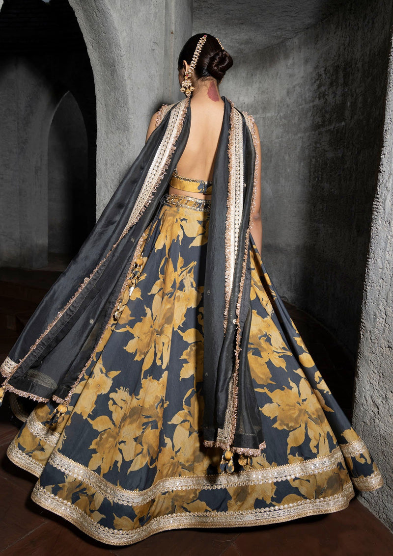 Amara Honey Lehenga Set