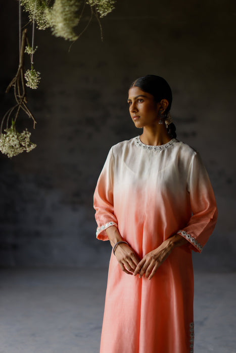 Coral Angahi Tunic Set