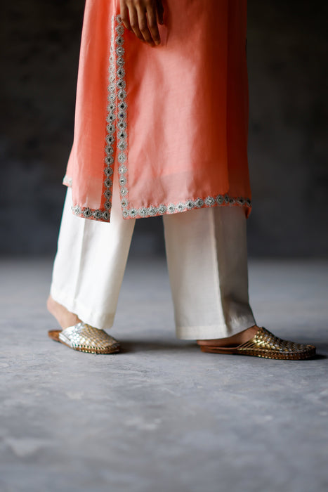 Coral Angahi Tunic Set