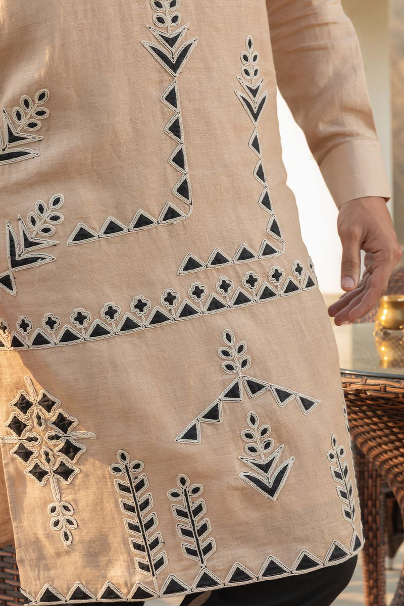 Ivory Linen Kurta
