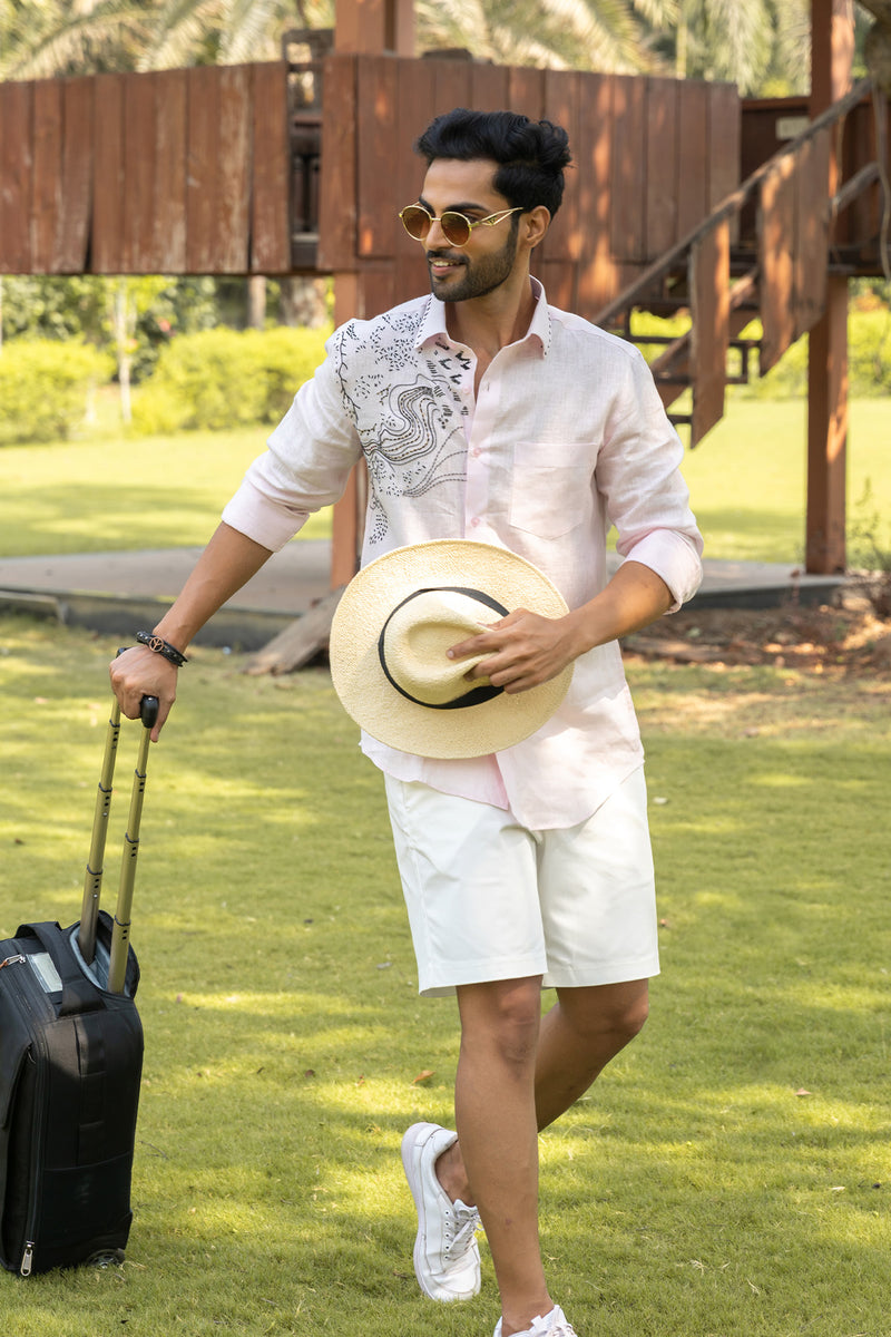 Blush Light Linen Shirt