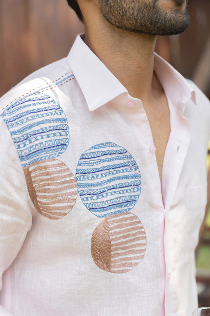 Soft Petal Linen Shirt
