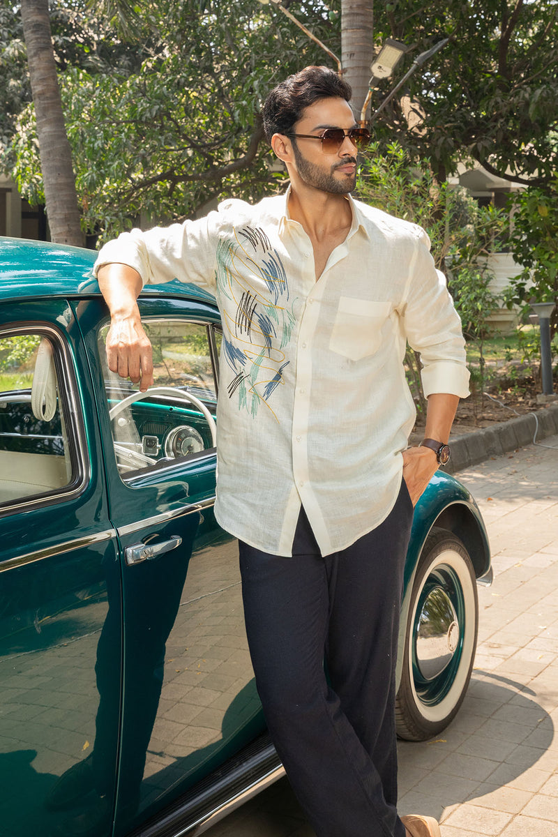 Creamstone Linen Shirt