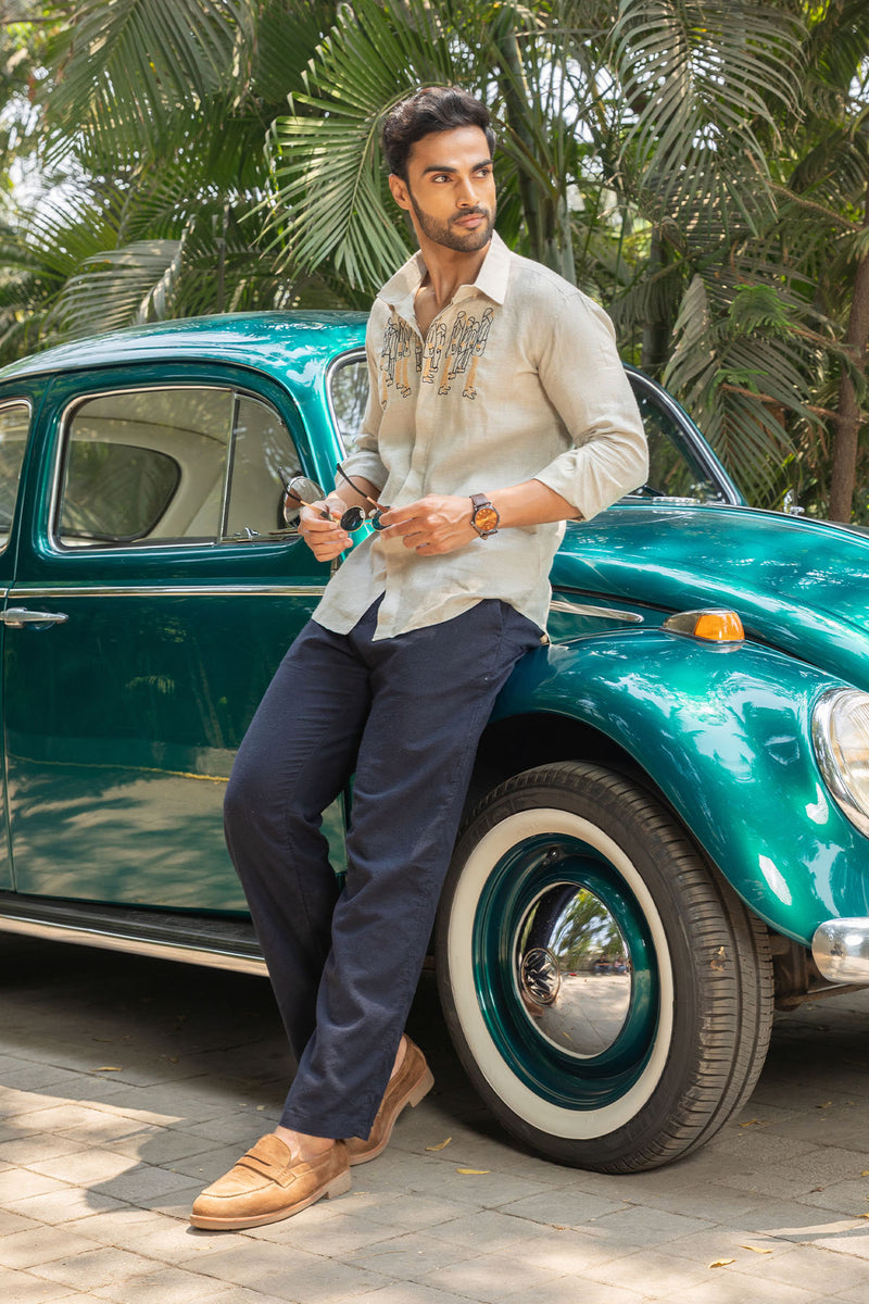 Sandy Dune Linen Shirt