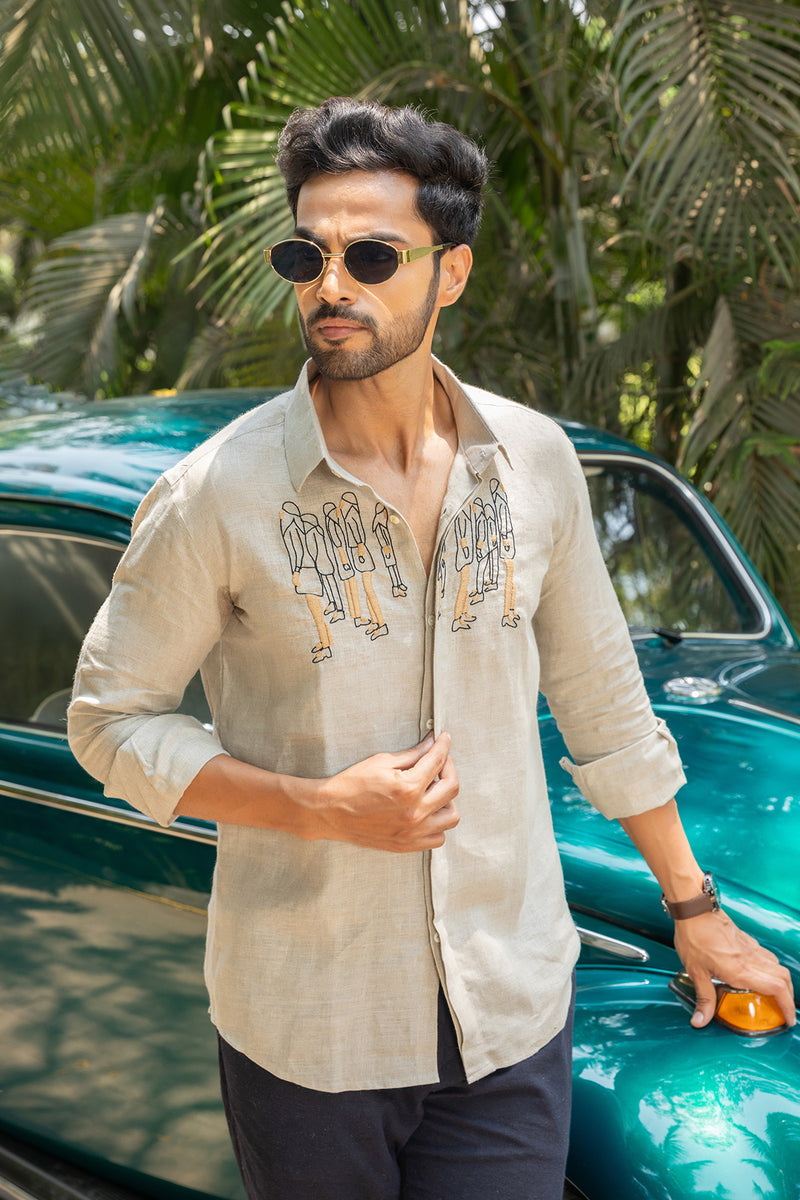 Sandy Dune Linen Shirt